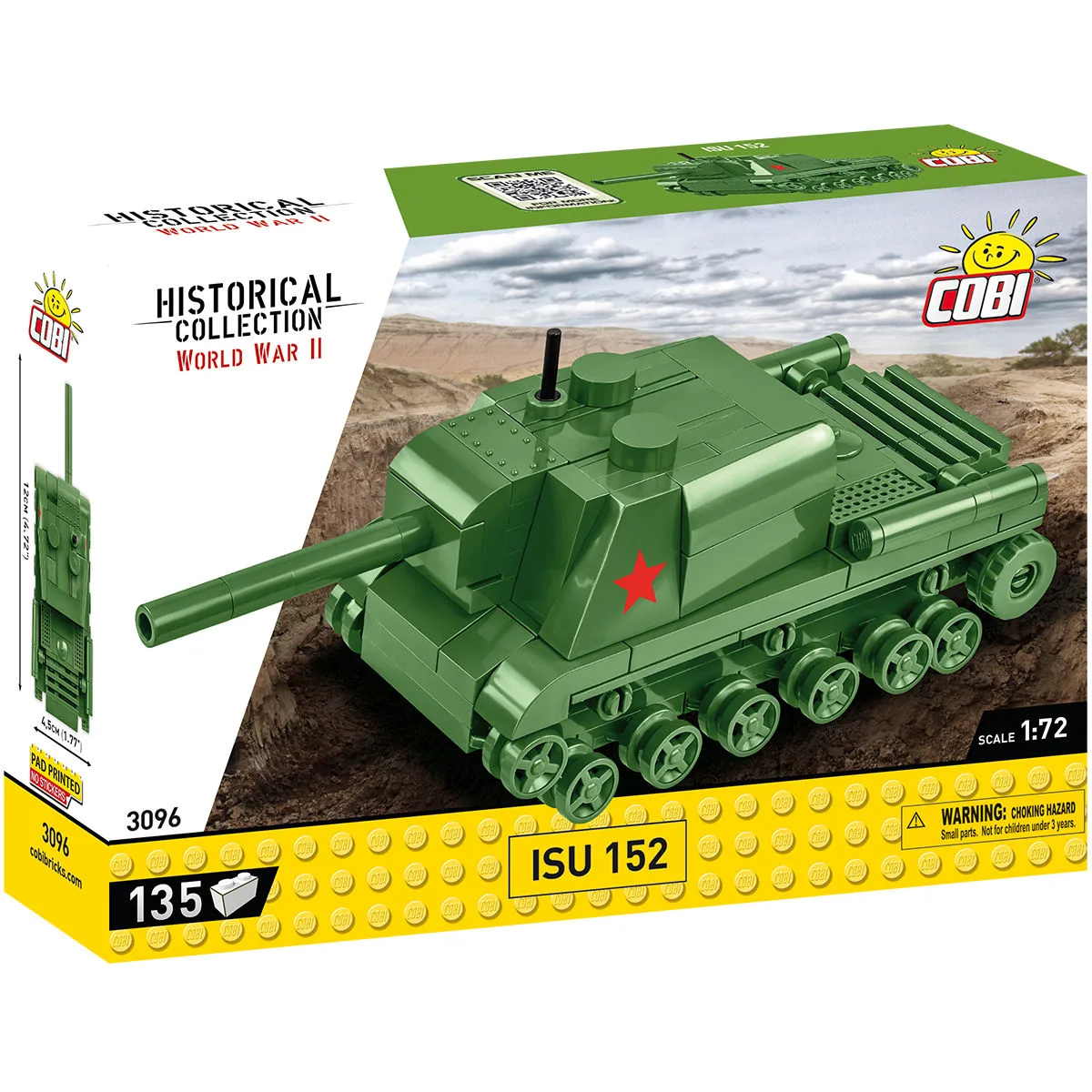بناء دبابة COBI ISU-152 ونصائح العرض