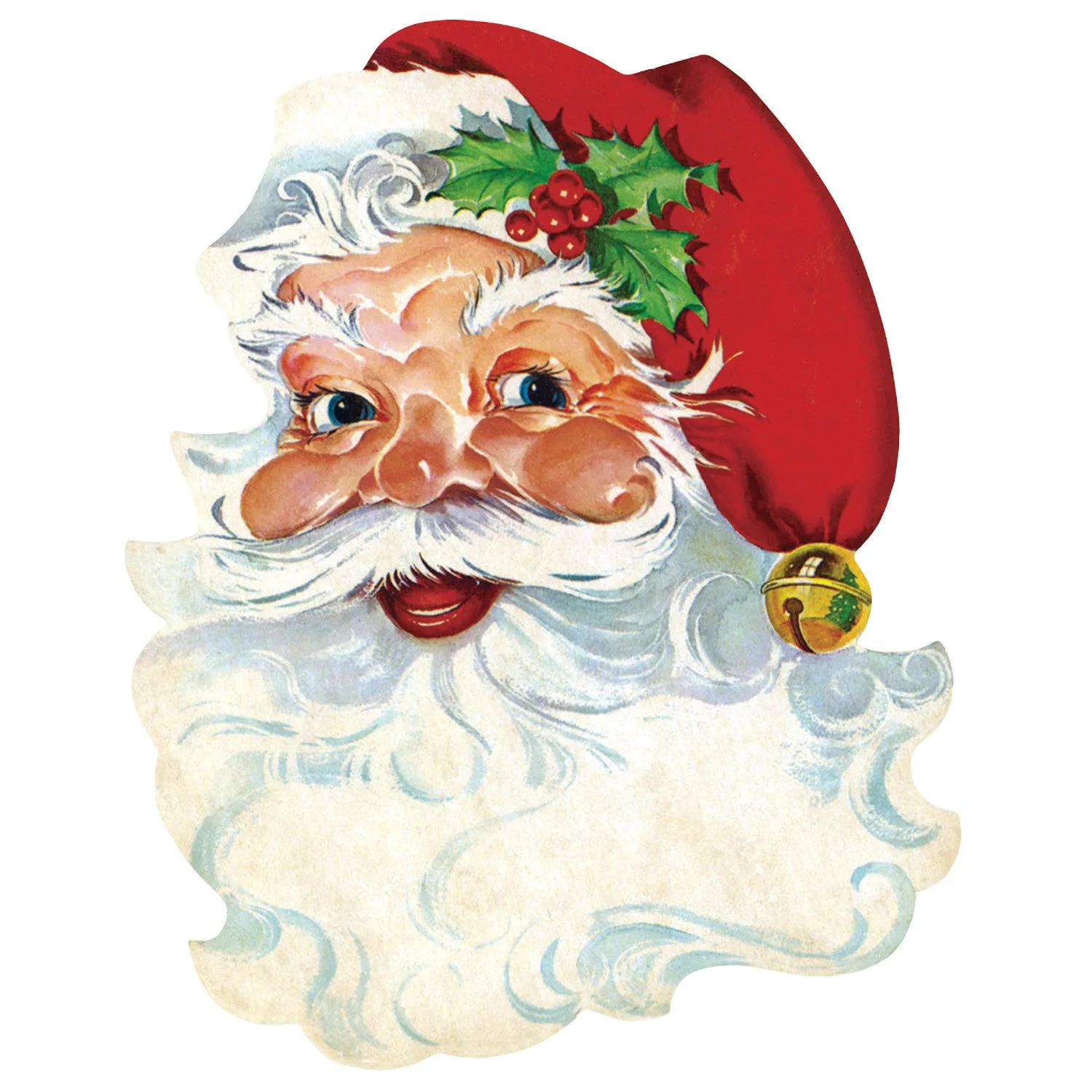 Die-Cut Santa Placemat: A Festive Table Essential for Holiday Dining