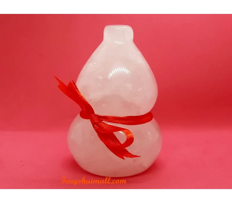 Feng shui wulou z różowego kwarcu