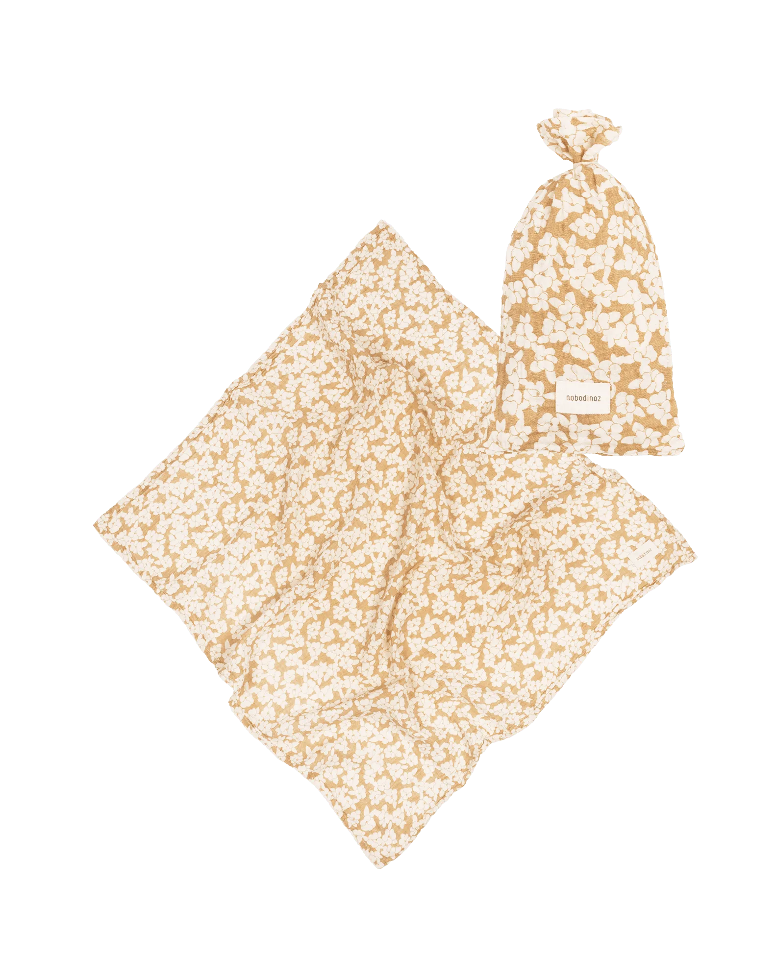 Swaddle in washed double muslin Wabi-Sabi