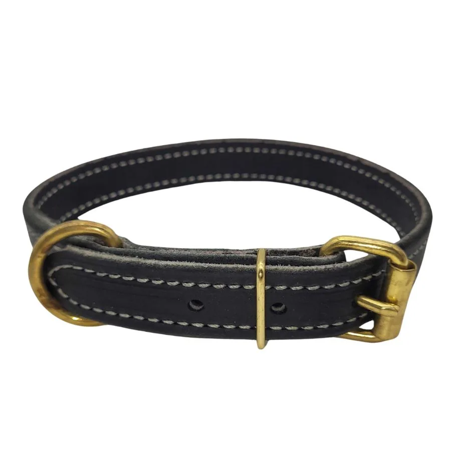 Premium Leather Collar 25mm