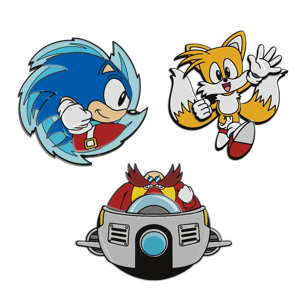 Sonic Premium Pin 3-Pack: NYCC 2023 samlerguide