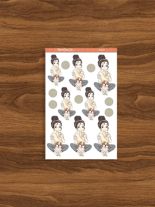 Fix Shih Tzu Fur In Love Stickers That Won't Stick