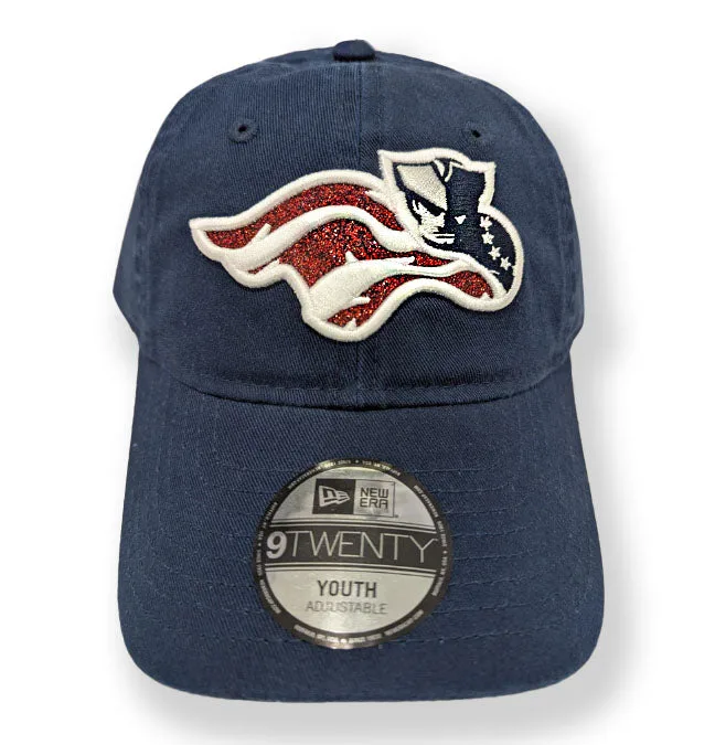 Casquette ajustable 9Twenty à paillettes primaire Somerset Patriots pour jeunes filles