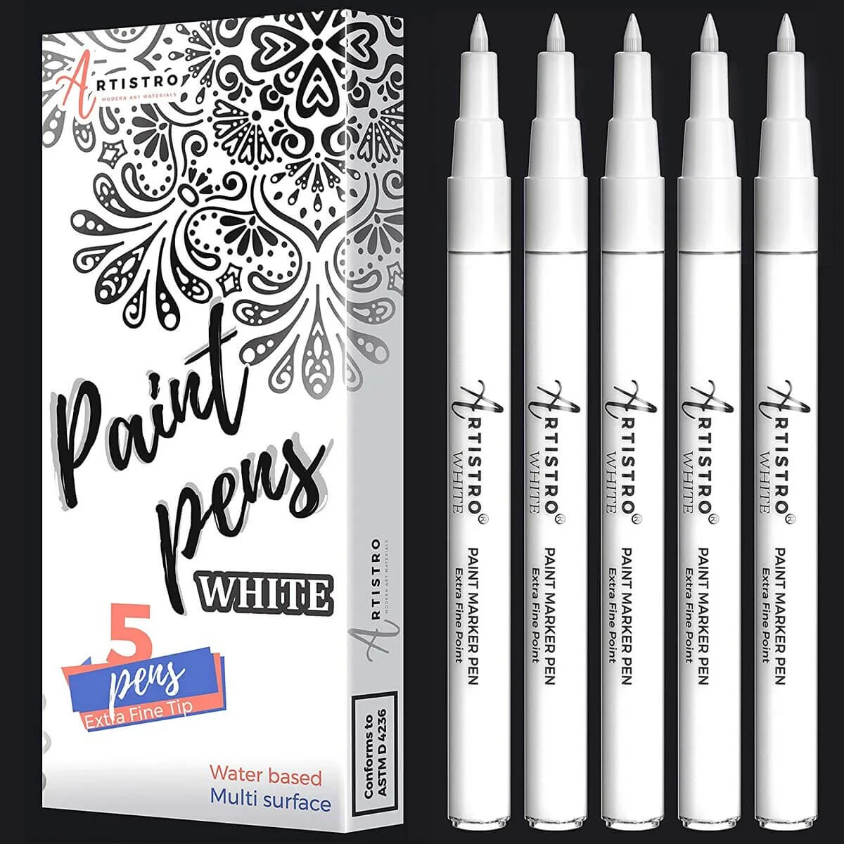 ARTISTRO White Paint Pens for Tire Lettering: A Hands-On Review of Extra-Fine Tip Markers