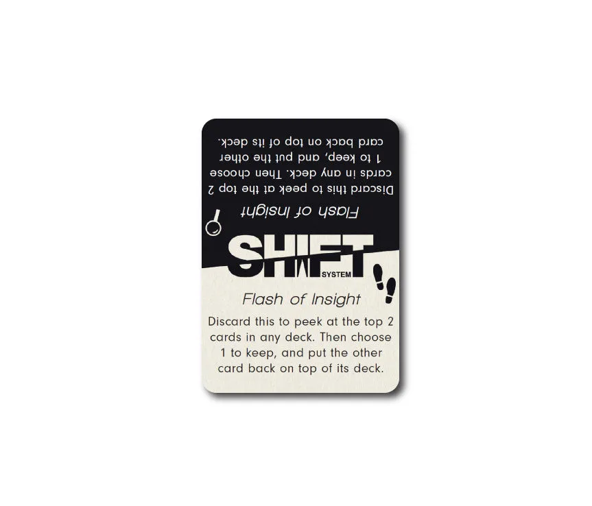 Fugitive Promo Card Flash of Insight Explained