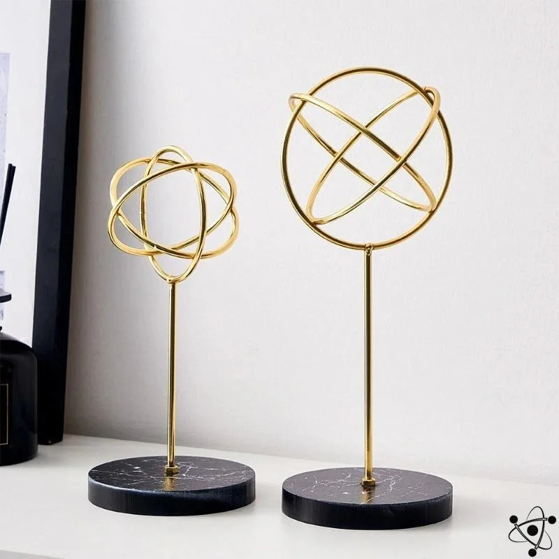 Science Rings Statuette