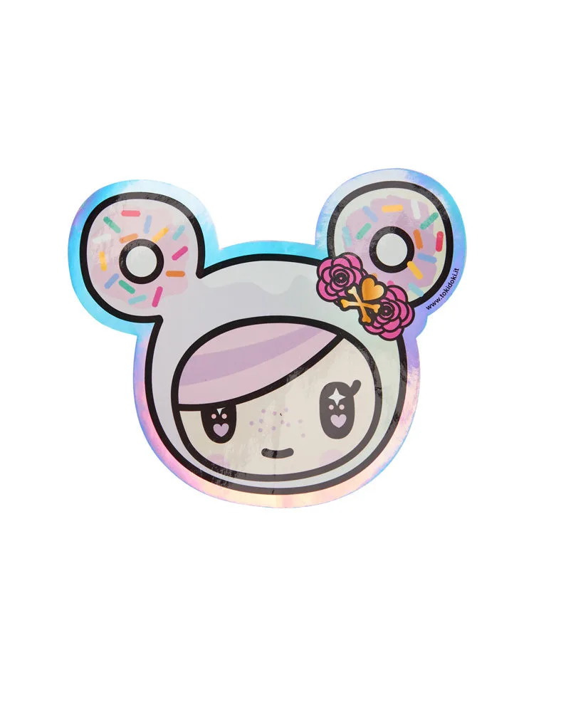 Sticker Donutella 20e Anniversaire : Tailles et Idées de Placement