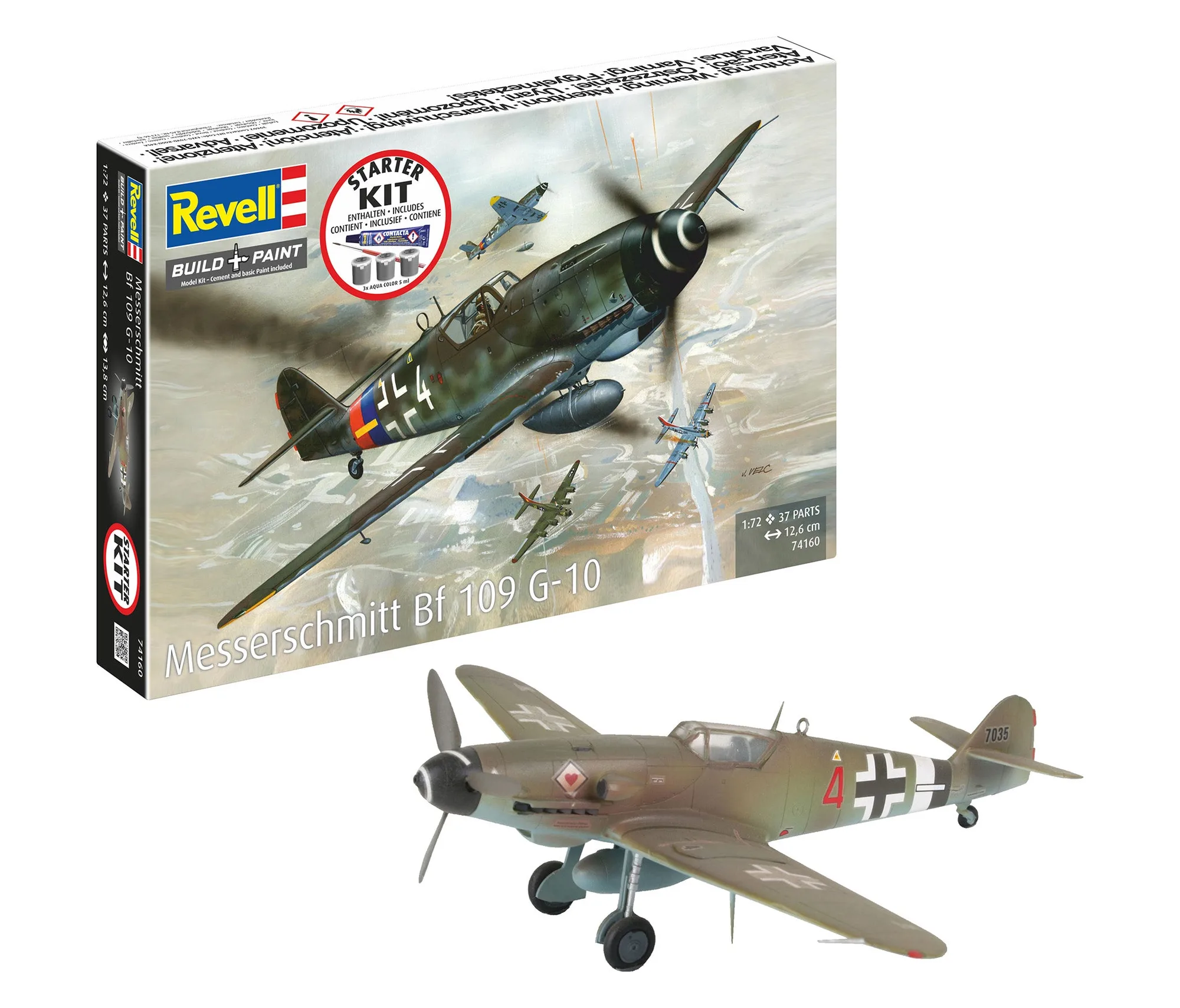 Starter kit Messerschmitt Bf-109