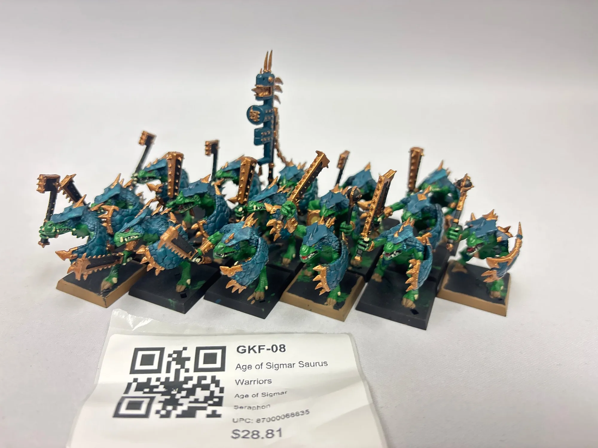 Age of Sigmar Saurus Warriors GKF-08