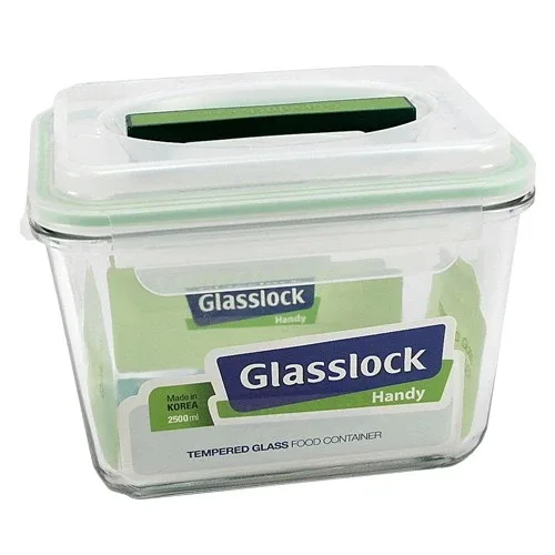 MHRB-250 Glasslock Poręczny Prostokątny 10,5 kubków