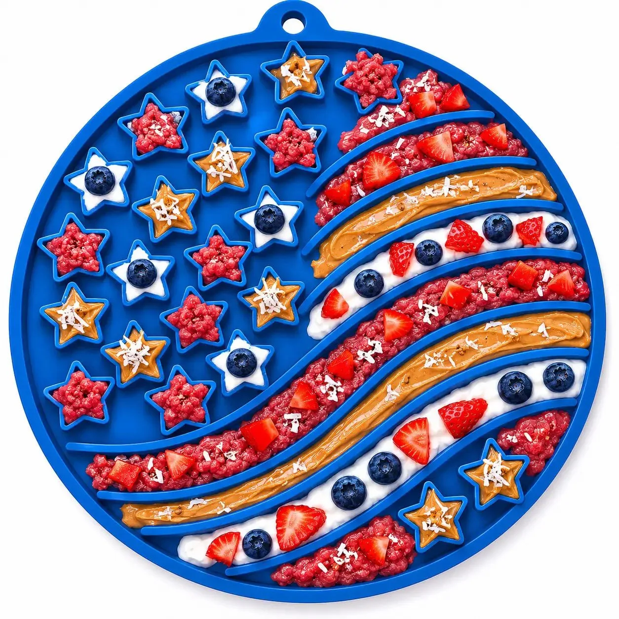 SodaPup Stars and Stripes Enrichment Lick Mat