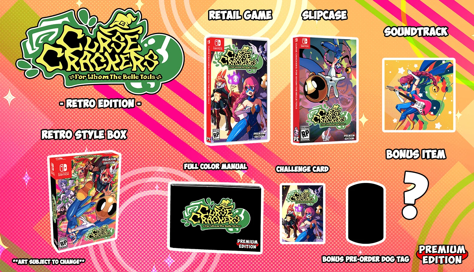Curse Crackers - Retro Edition (PRE-ORDER)