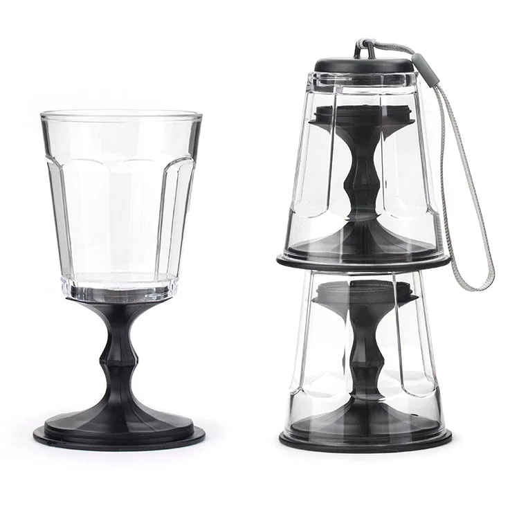 Stackable Wine Glass Set of 2