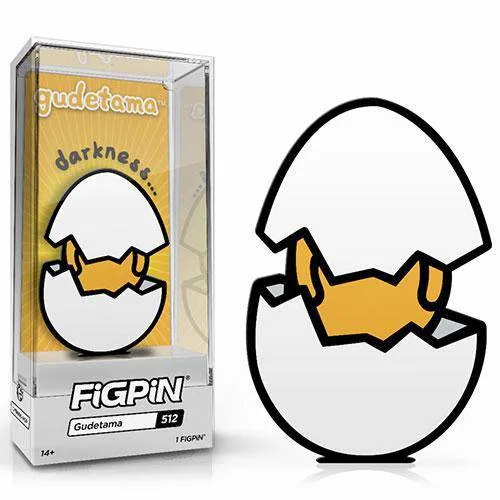 Pin de esmalte FiGPiN - Gudetama Edición Limitada - Selecciona Figura(s)