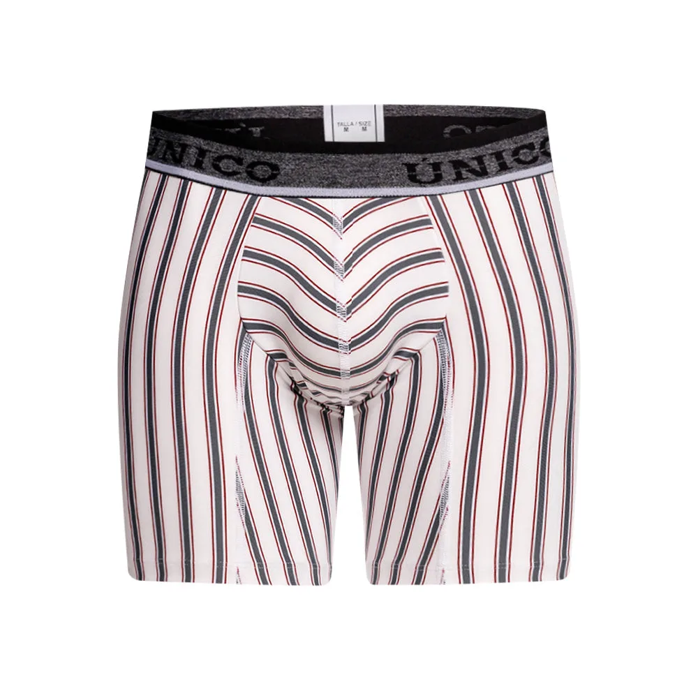 WHITE MELTON HALF BOXER
