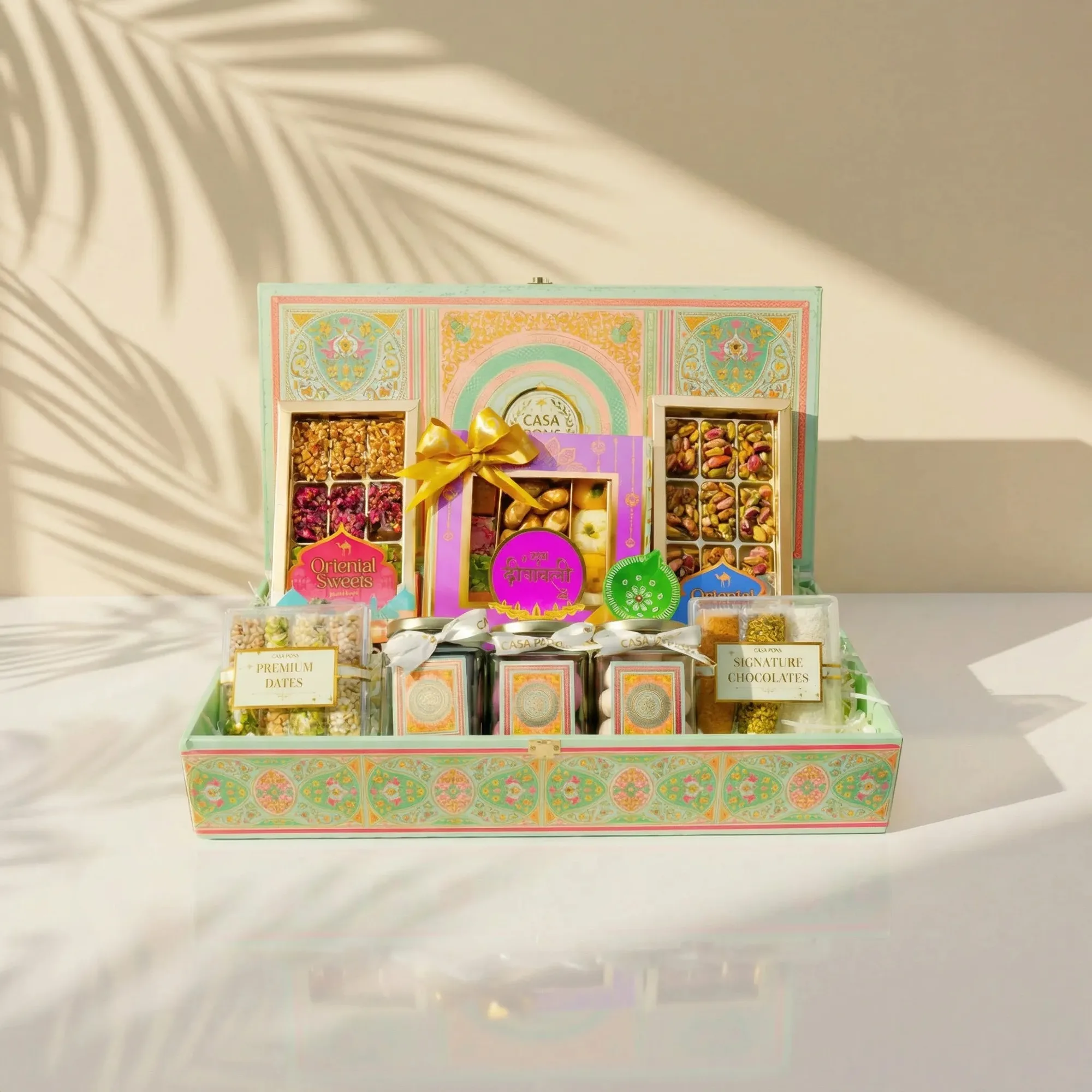 How to Use Royal Mandala Large Rectangle Basket for Gifting