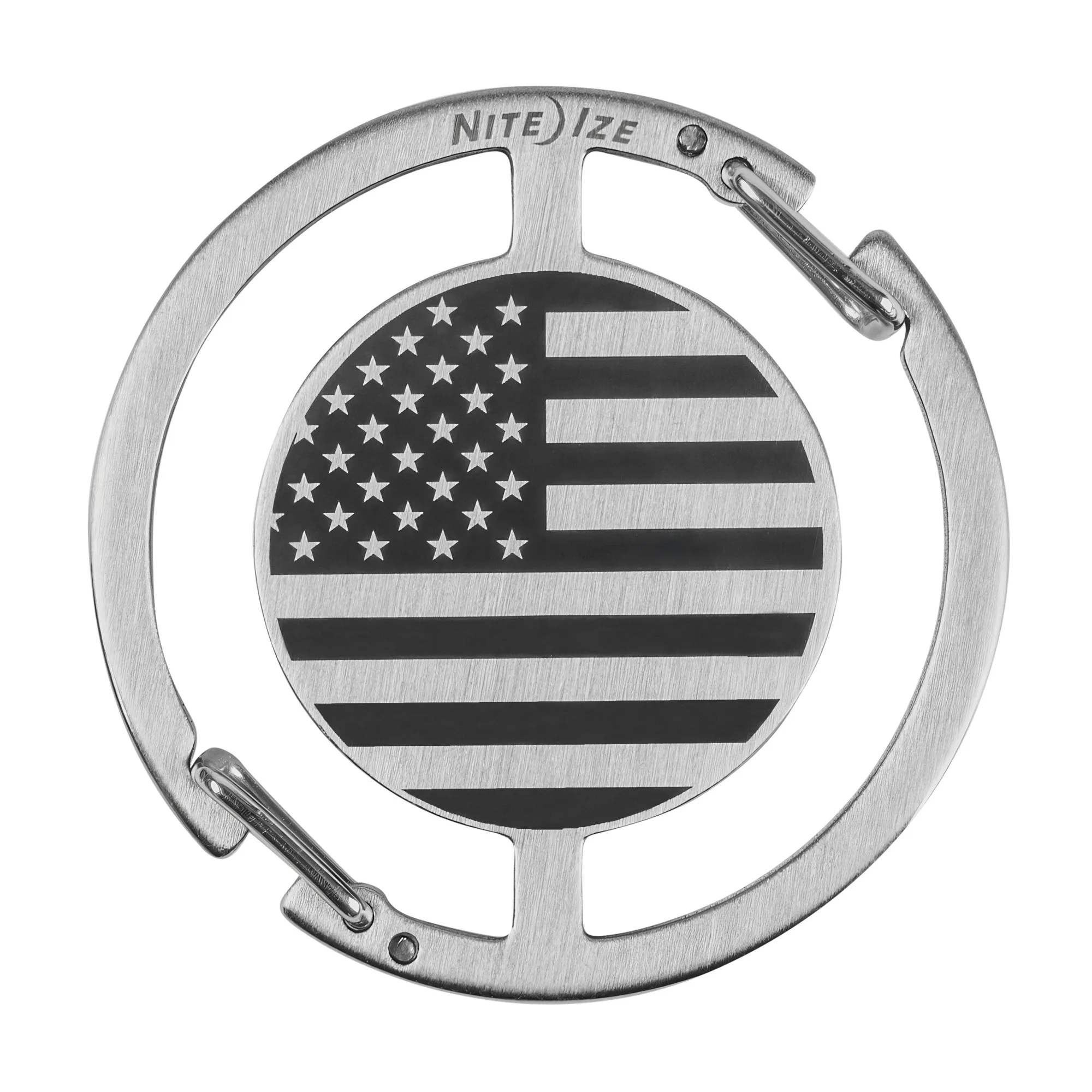 Medallion™ USA Flag Key Carabiner