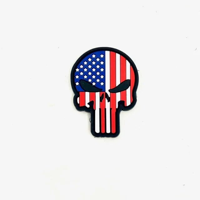 Punisher Skull PVC Patch
