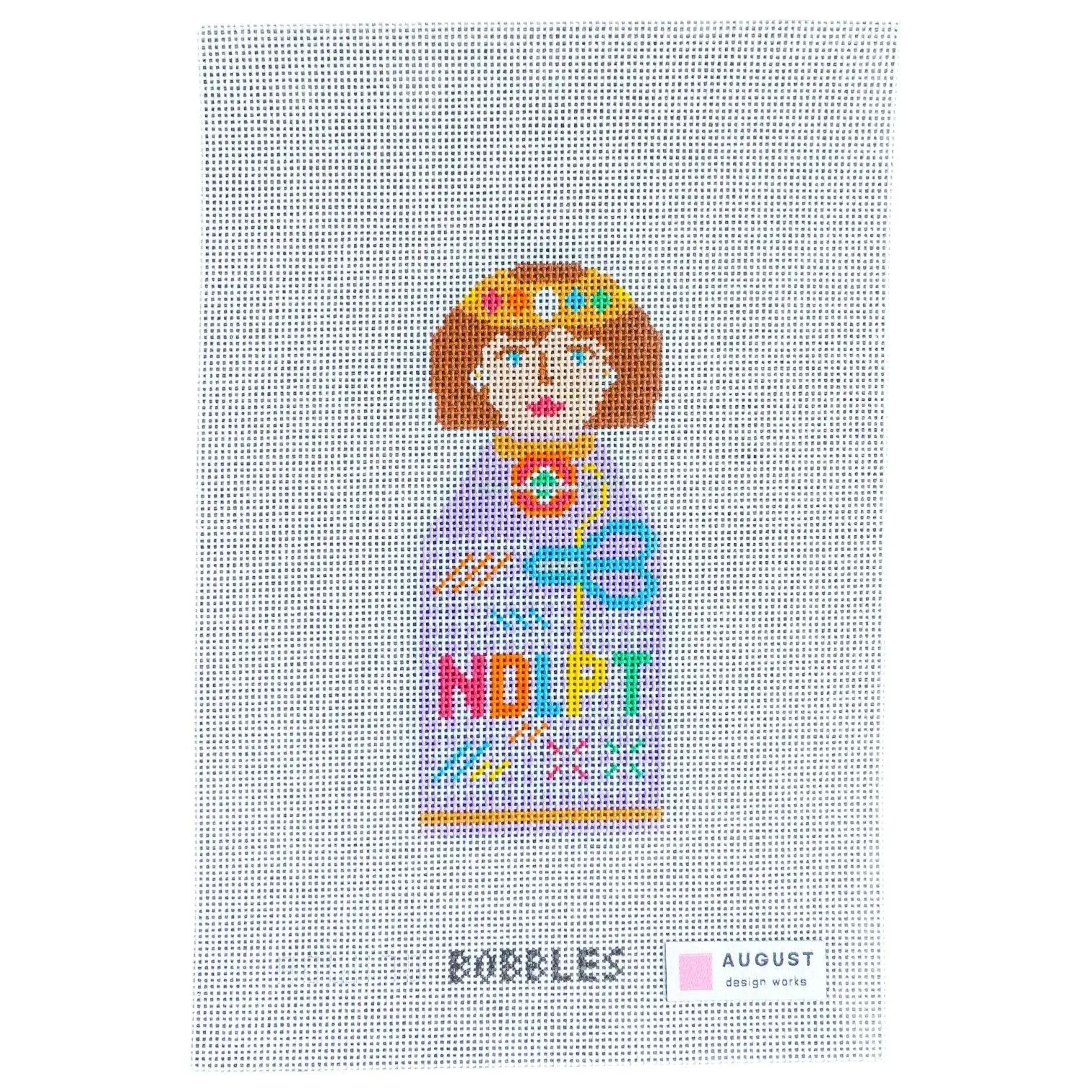 NDLPT Queen Bobble - Needlepoint Canvas (Wholesale)