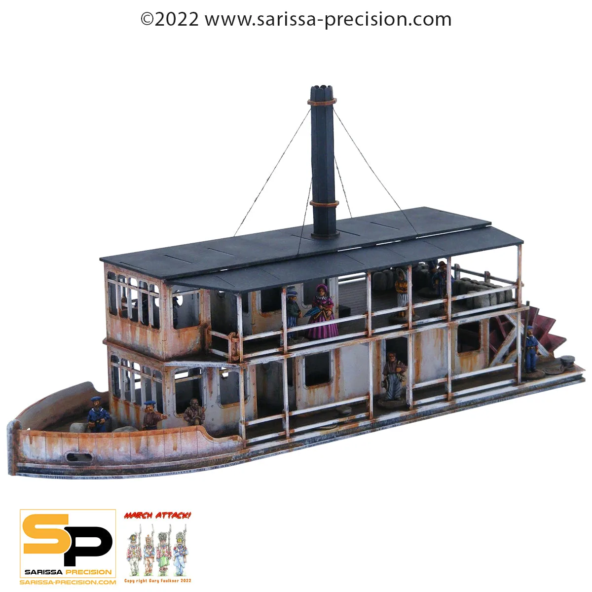 Bateau à Aubes Colonial