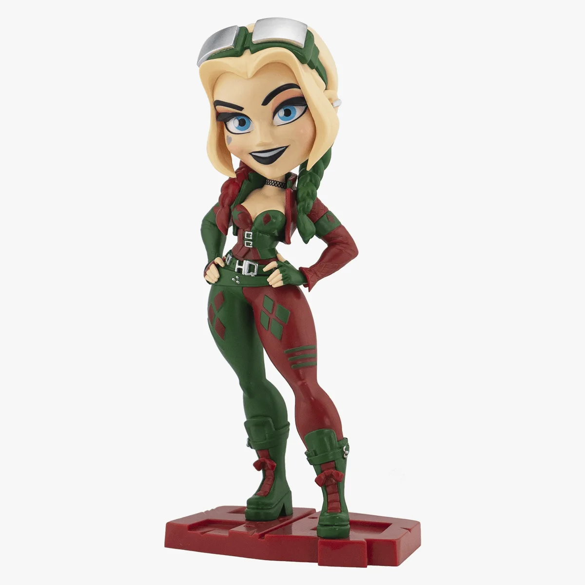 So präsentieren Sie Ihre Harley Quinn Holiday Edition Figur