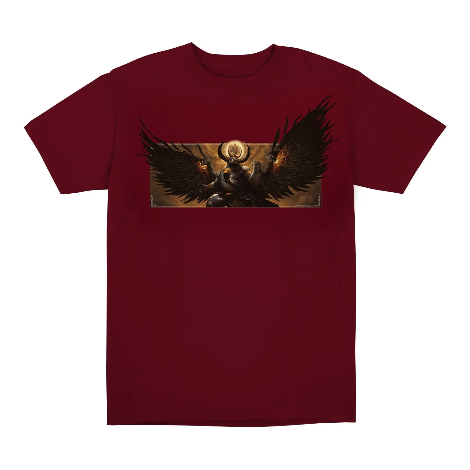 T-shirt rouge Diablo Moophisto