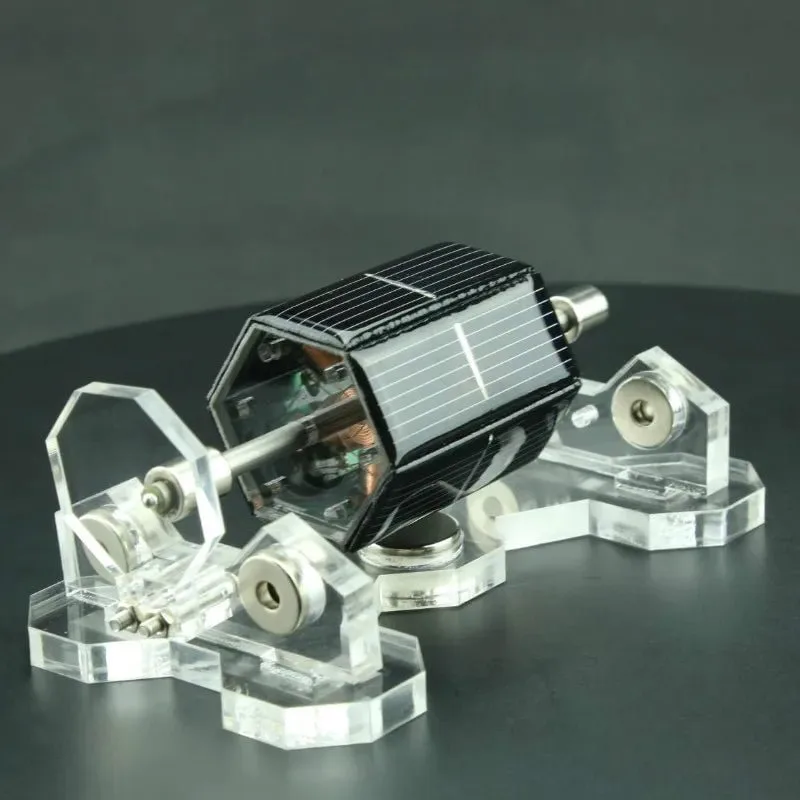 Solar Stirling Engine with Magnetic Levitation