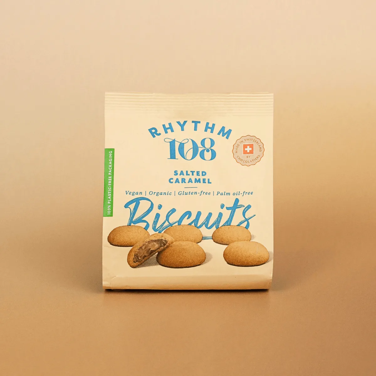 Salted Caramel Filled Biscuits - Pack of 8
