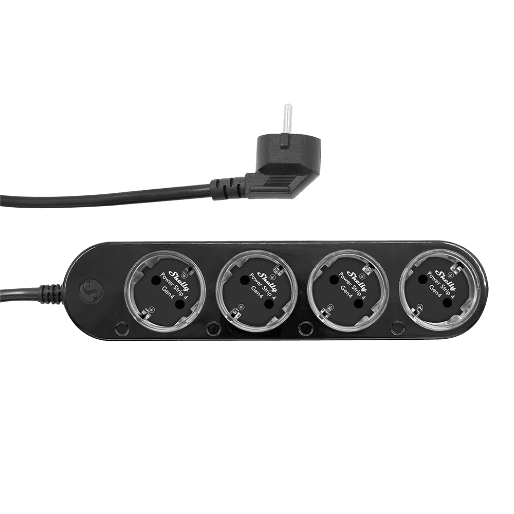Shelly Power Strip 4 Gen4 Black Review: The Ultimate Smart Power Strip for Your Home