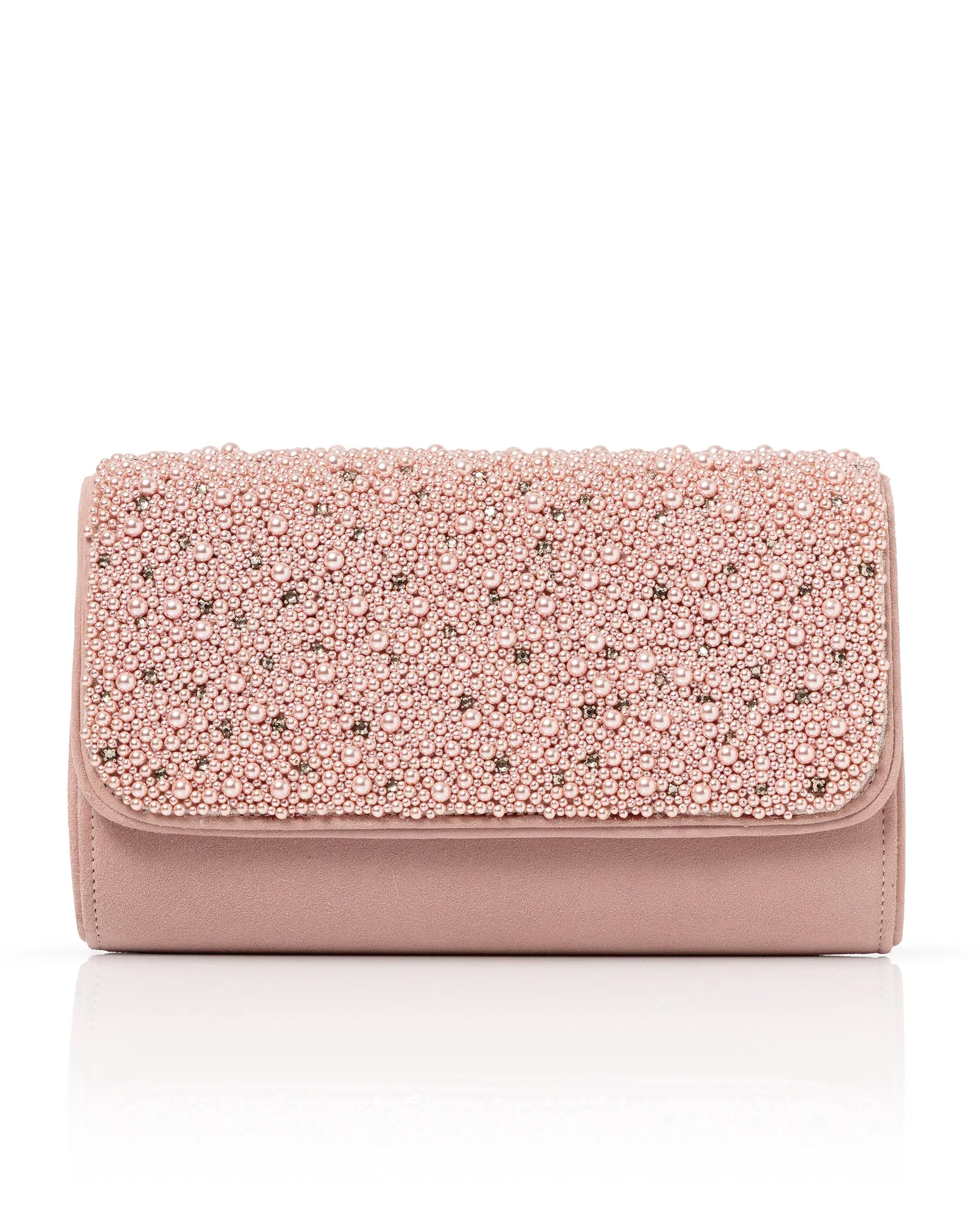 Natasha Misty Rose Suede & Oyster Pearl: Everyday Bag?