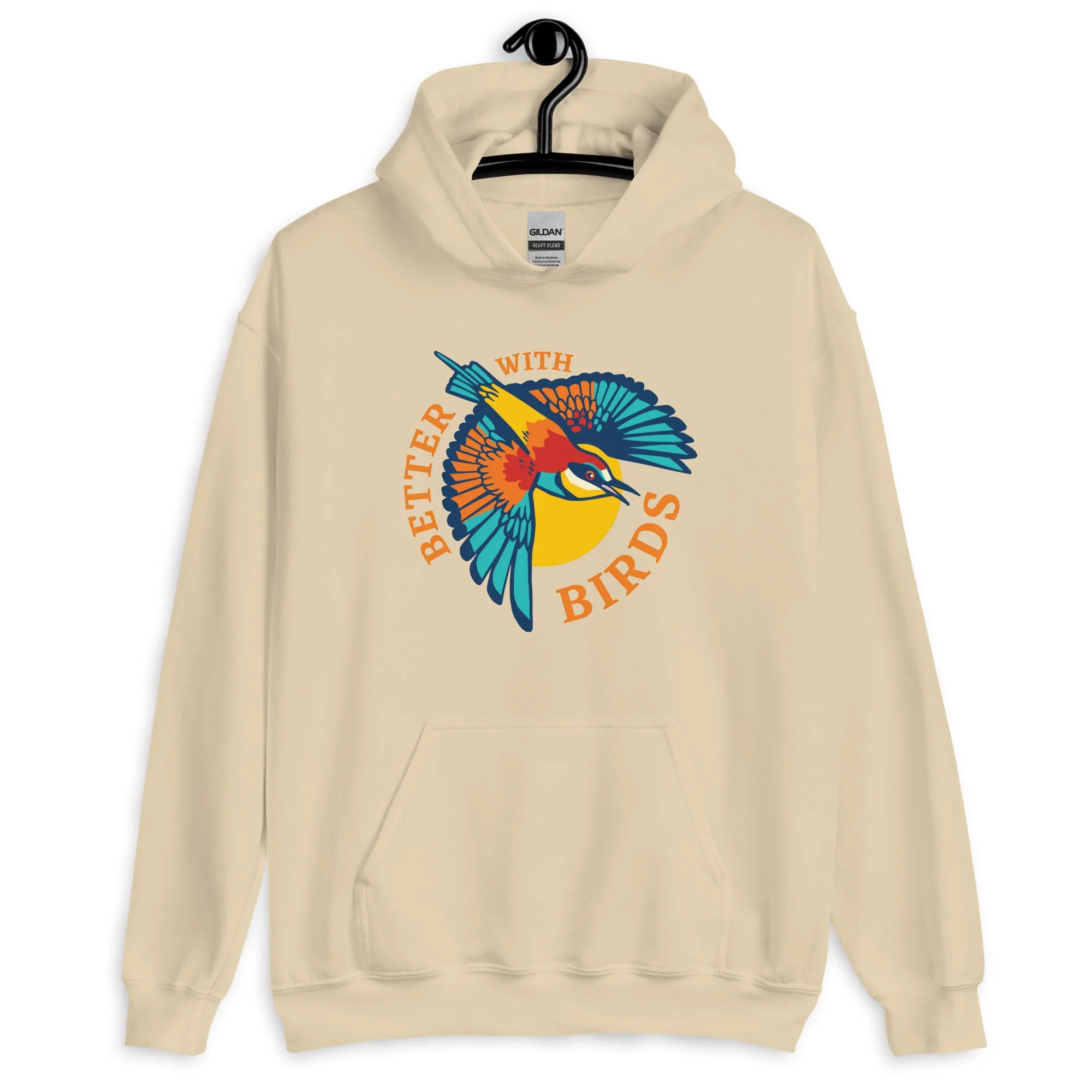 Sudadera unisex Better With Birds