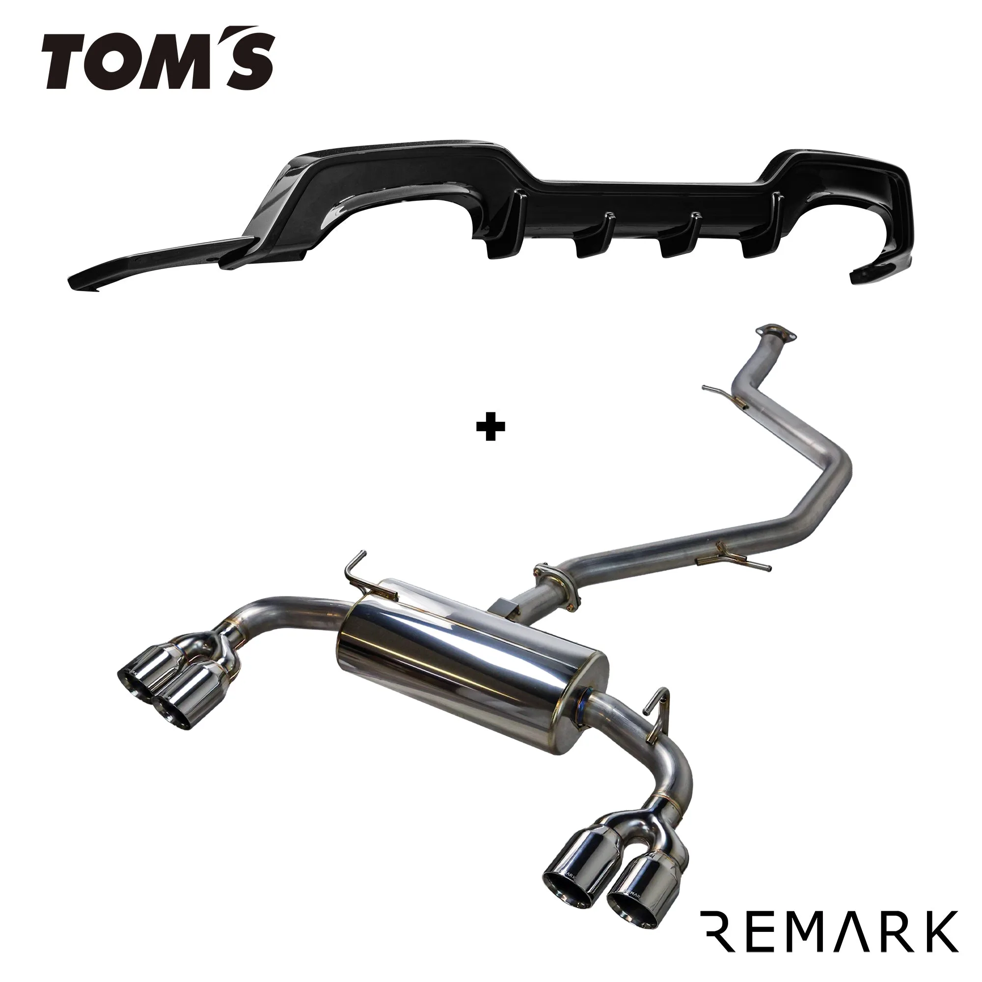 عادم كورولا هاتشباك 2023+ مع موائم TOM'S