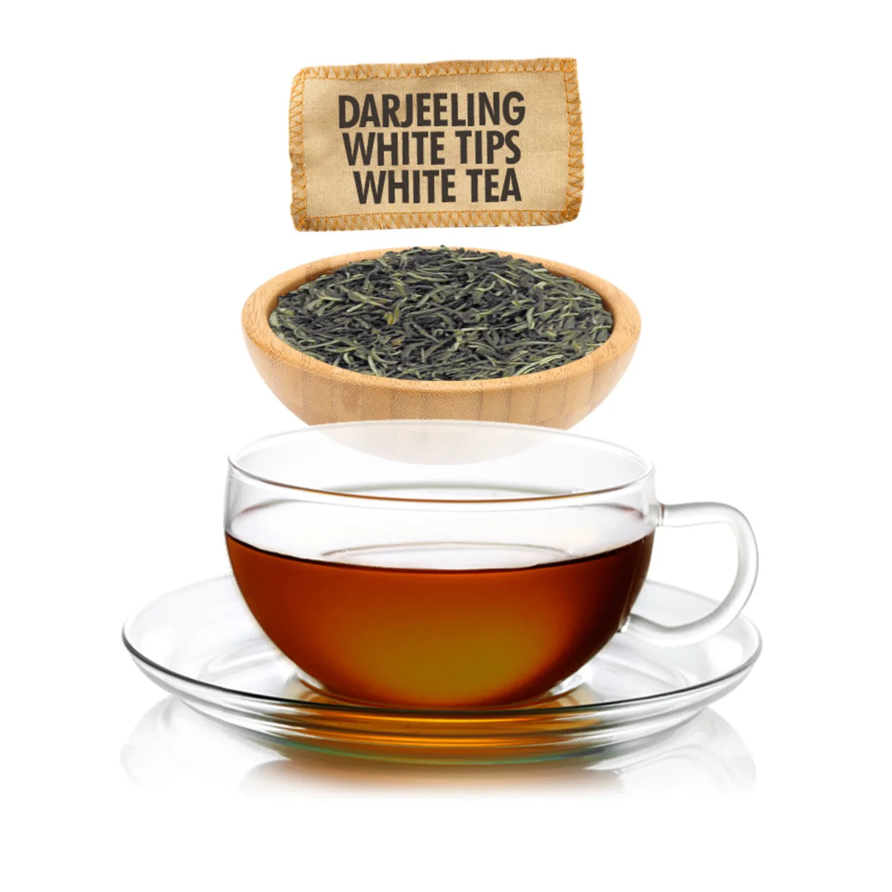 Darjeeling White Tips White Tea - Loose Leaf - Sampler Size - 1oz