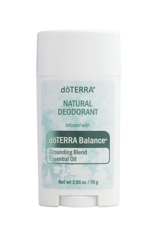 Natural Deodorant infused with doTERRA Balance Essential Oil