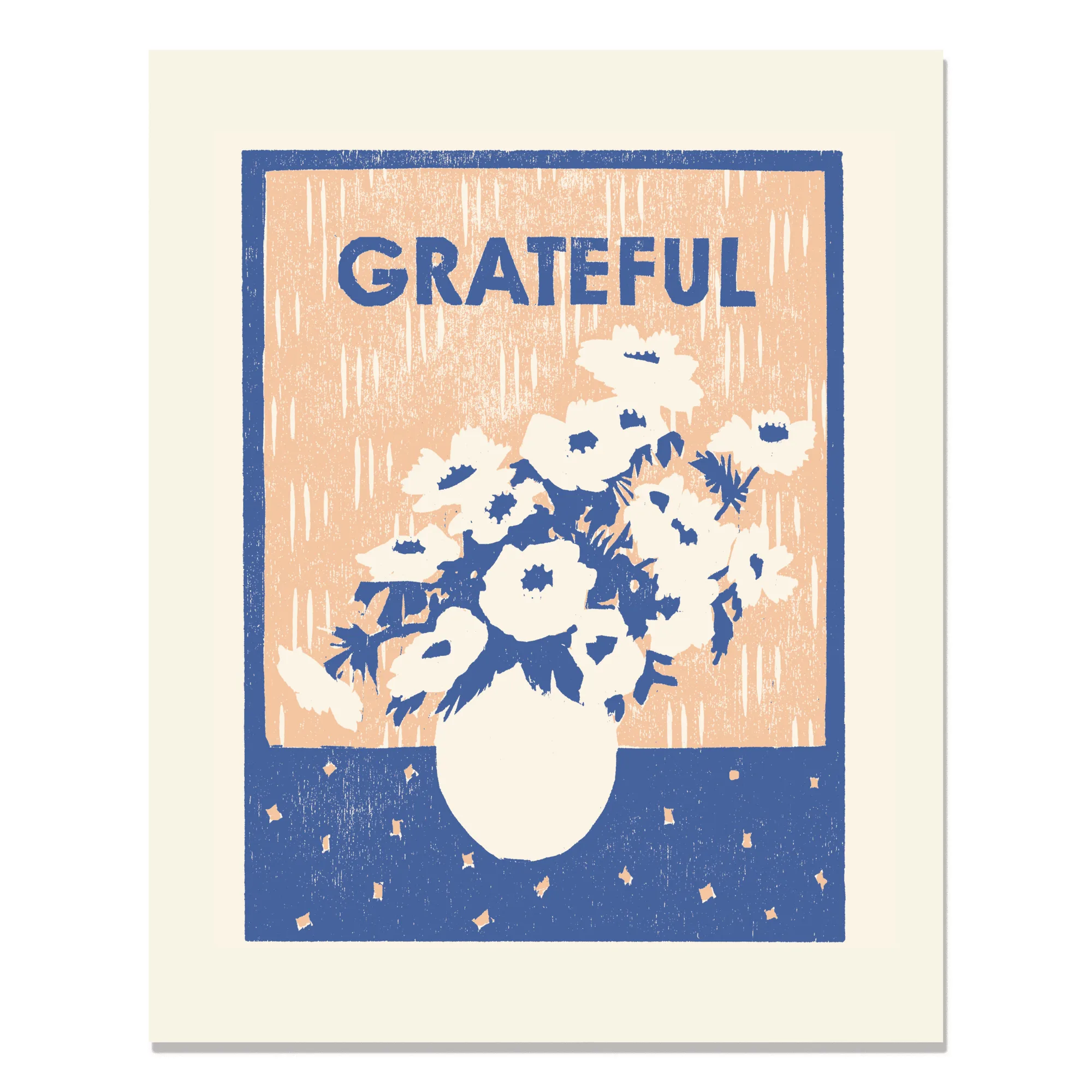 So rahmen Sie einen Grateful for Anemones Kunstdruck ein