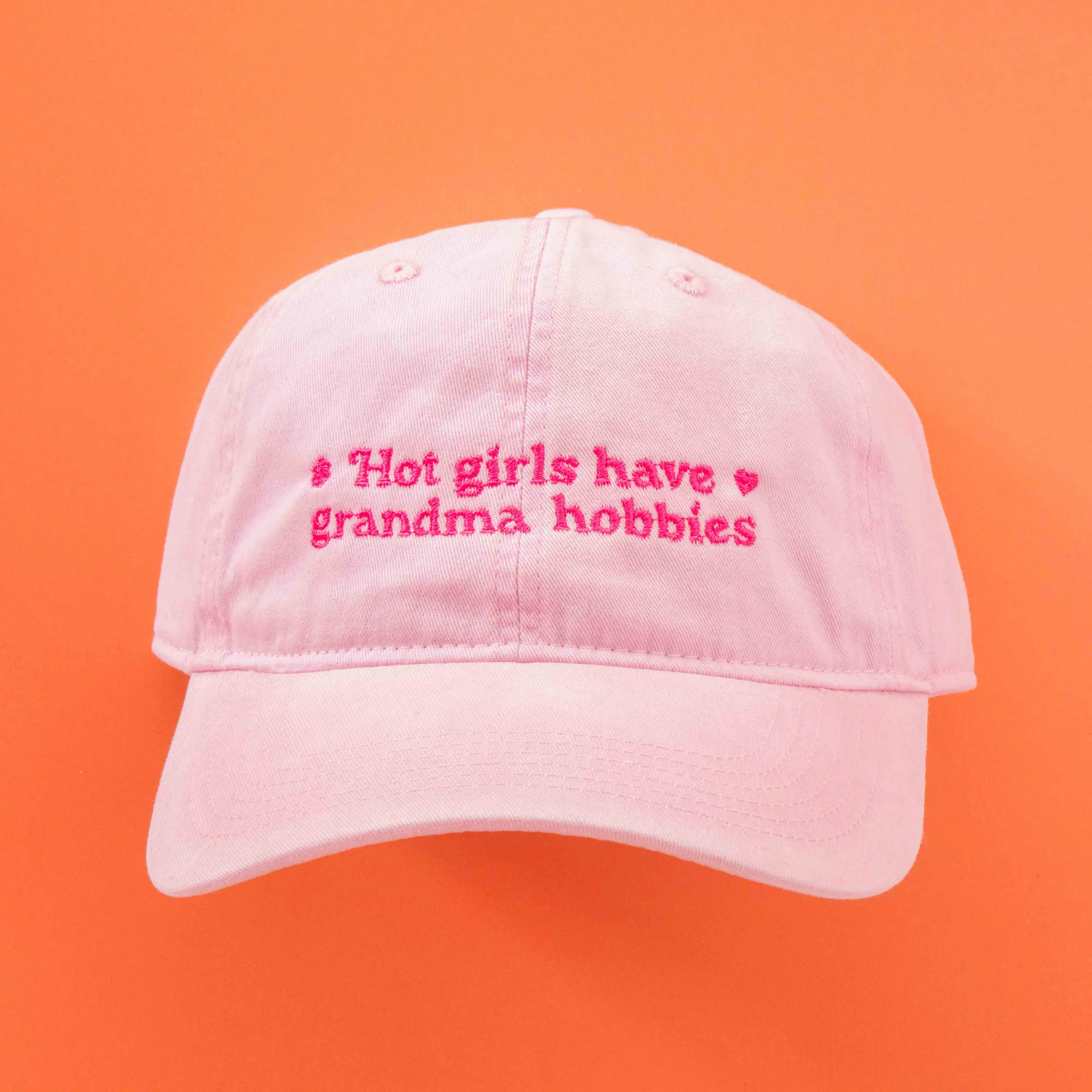Hot Girls Have Grandma Hobbies Dad Hat