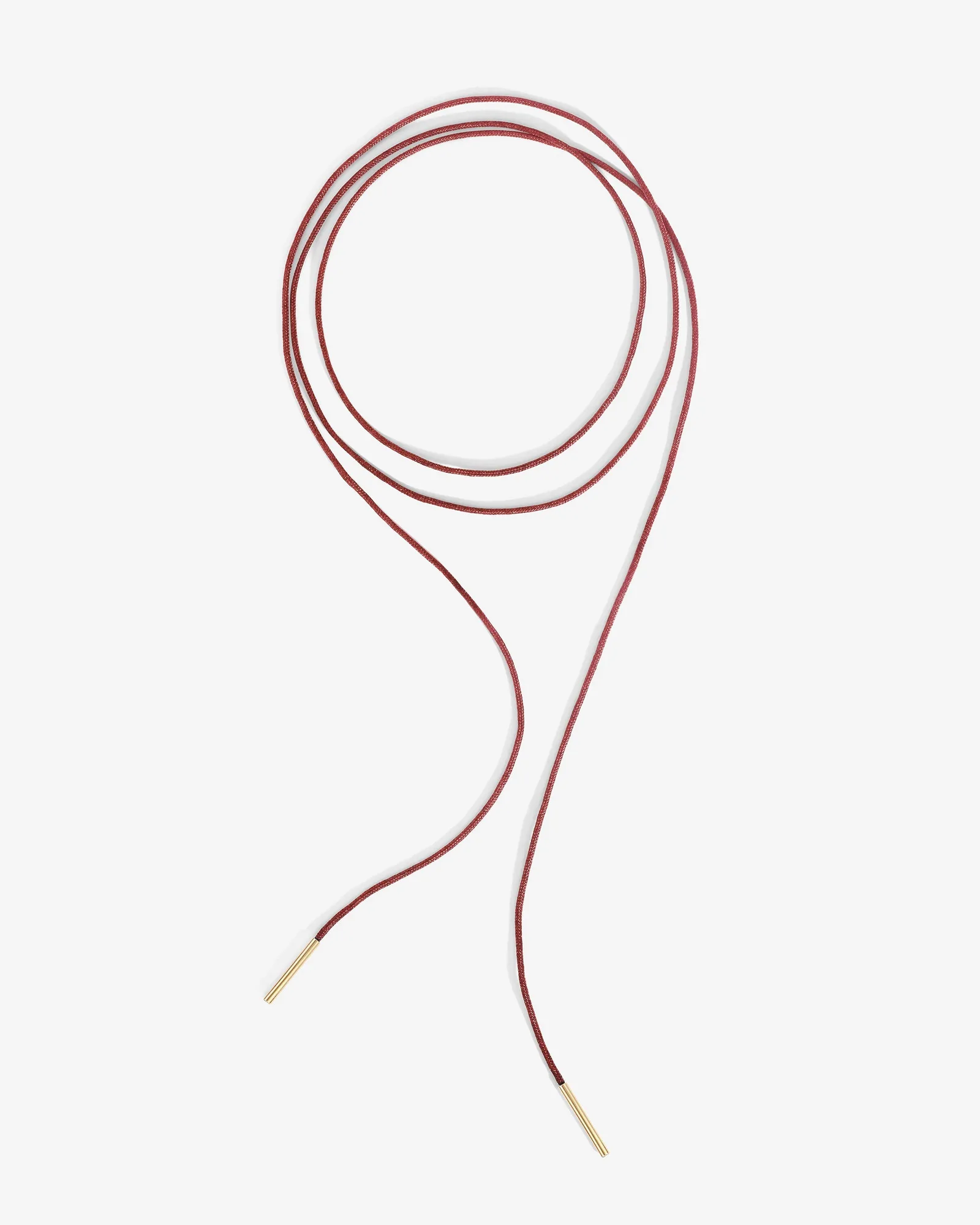 Vitis Cord Necklace Wine Solid Gold