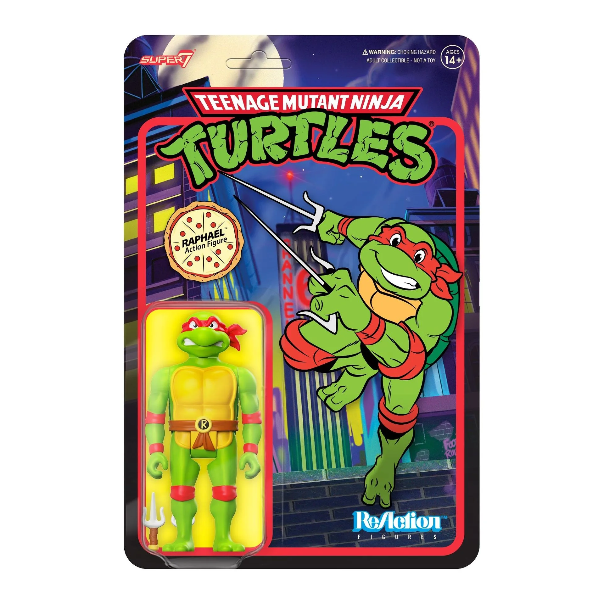 Tortues Ninja ReAction Vague 7 - Raphael Toon