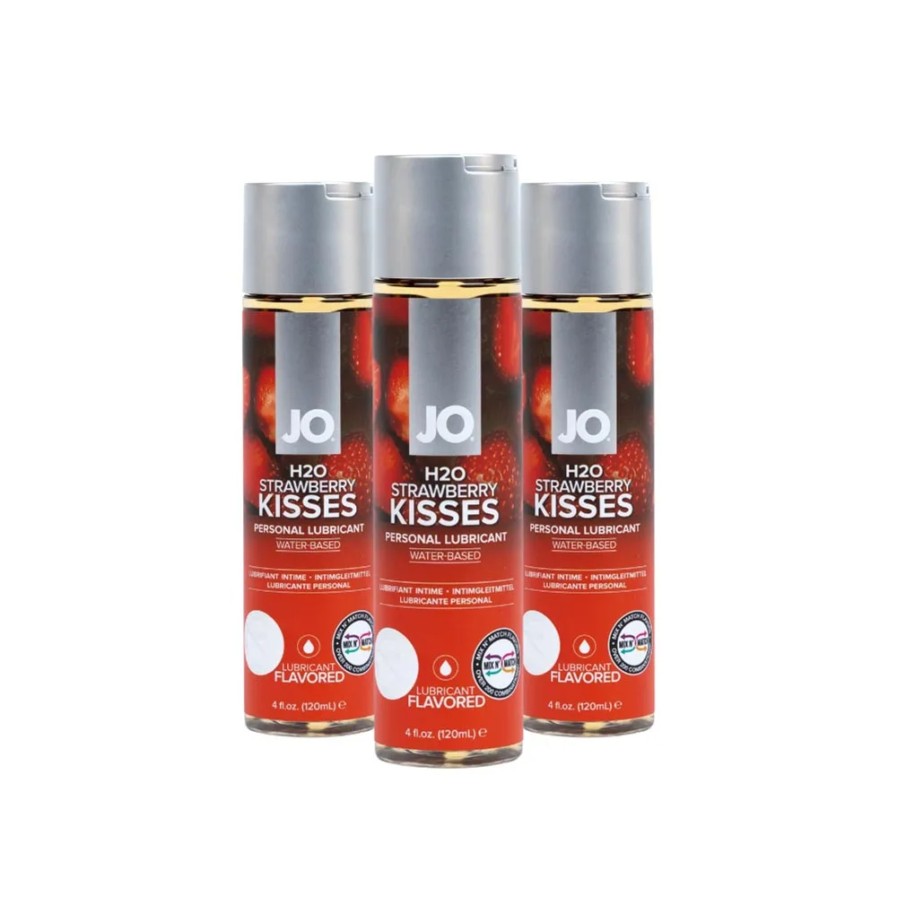 Jo H2O Strawberry Kiss Flavored Lube