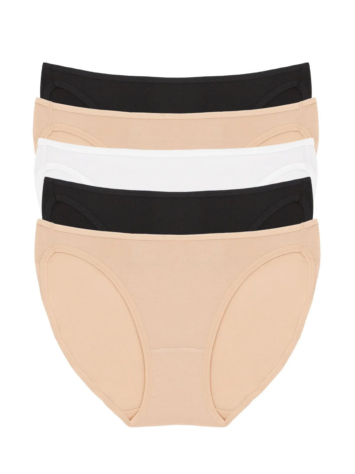 So Smooth low rise bikini 5-pack