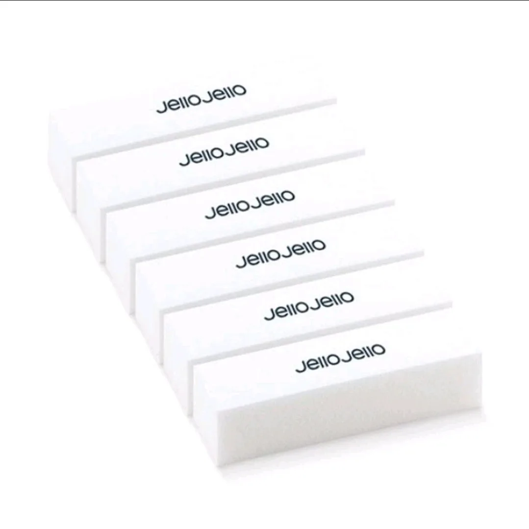 Bloque pulidor de uñas Jello (6 uds) grano 100