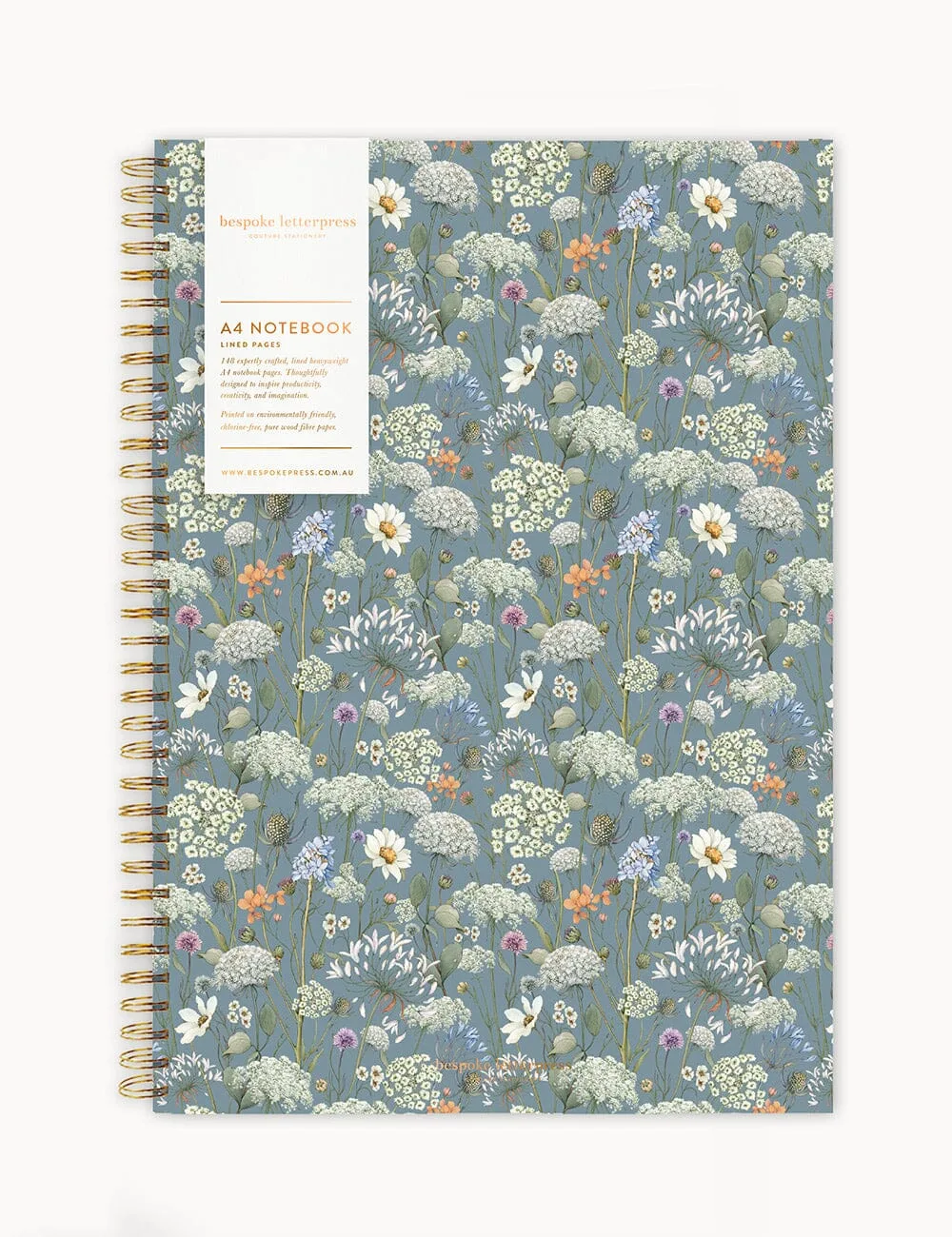 Ringbound A4 Notebook - Willowmere