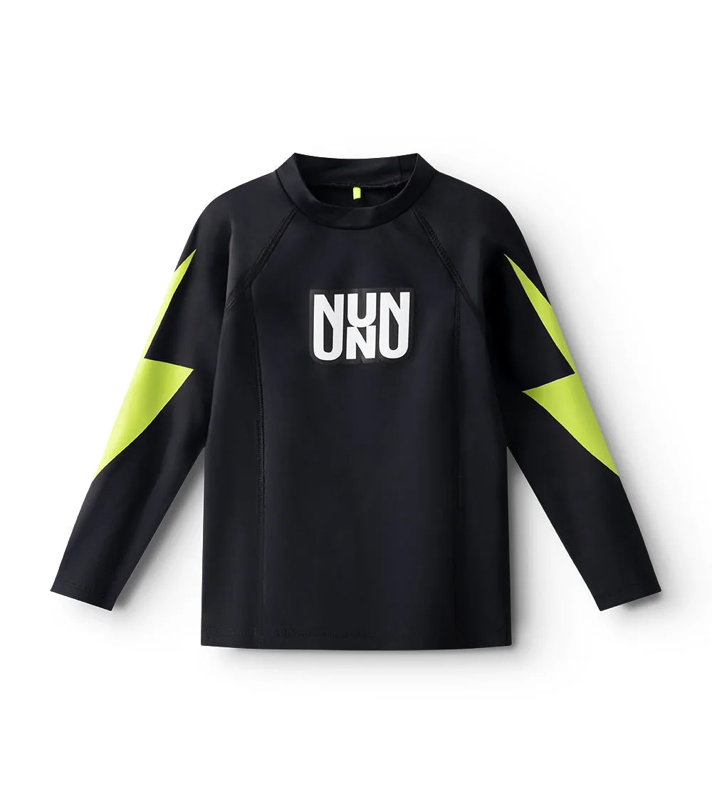 rashguard con chiusura laterale