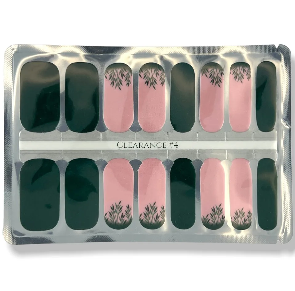 CLEARANCE #4 Nail Wraps: Style and Removal Tips