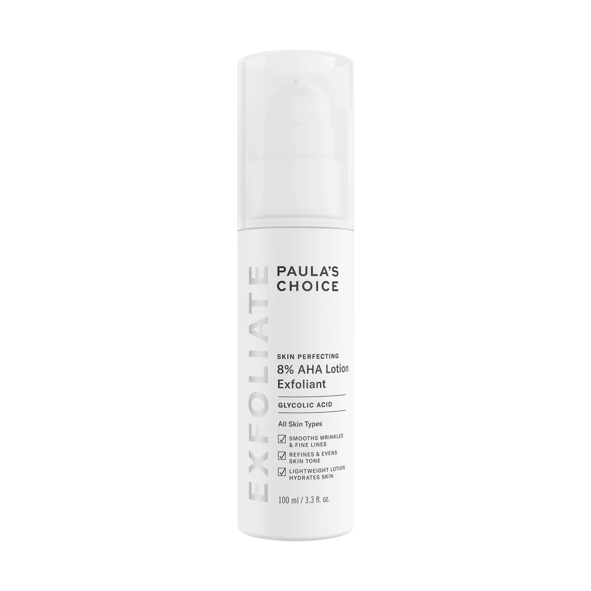 Comment utiliser la lotion exfoliante à 8% d'AHA pour une peau plus lisse