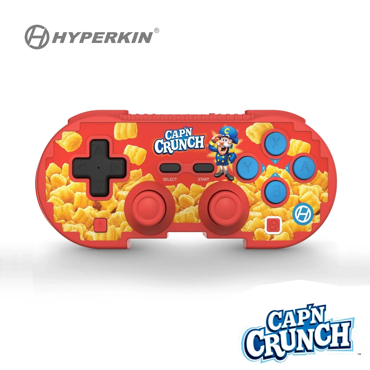 Hyperkin Cap'n Crunch Pixel Art Controller Features