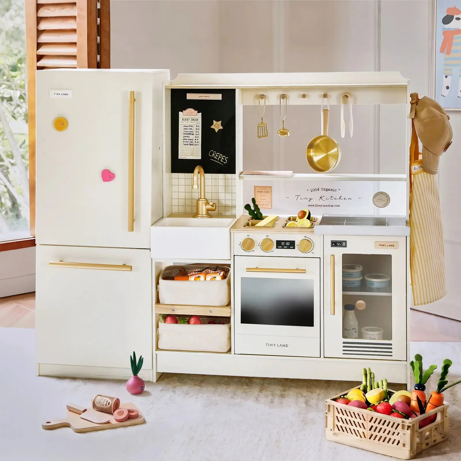 Tiny Land BistroSwitch キッチン＆冷蔵庫セット：ファーストルック