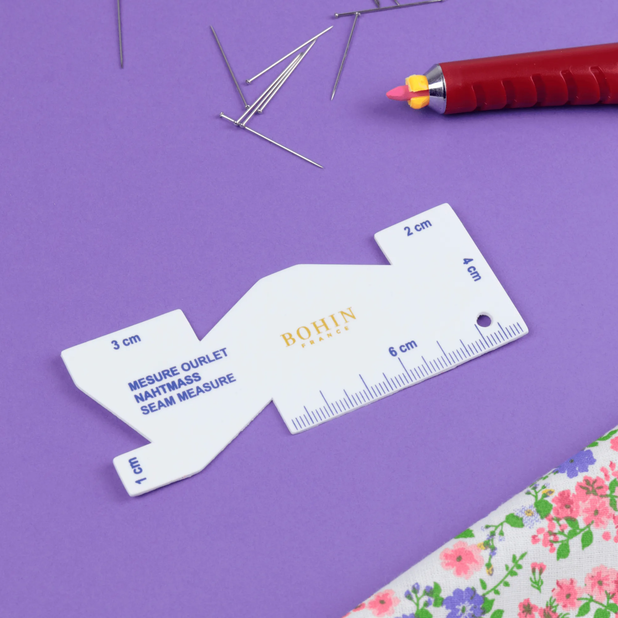 Usar um somómetro de costura para costuras perfeitas