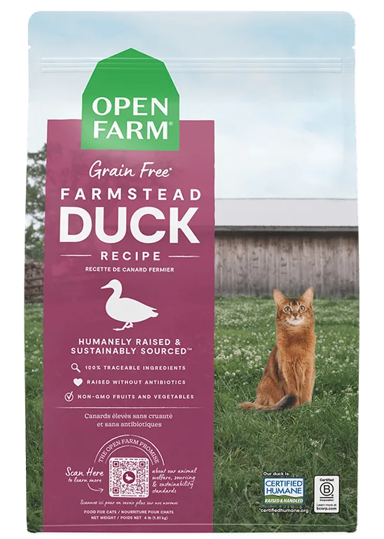 Farmstead Duck Grain-Free Cat Kibble